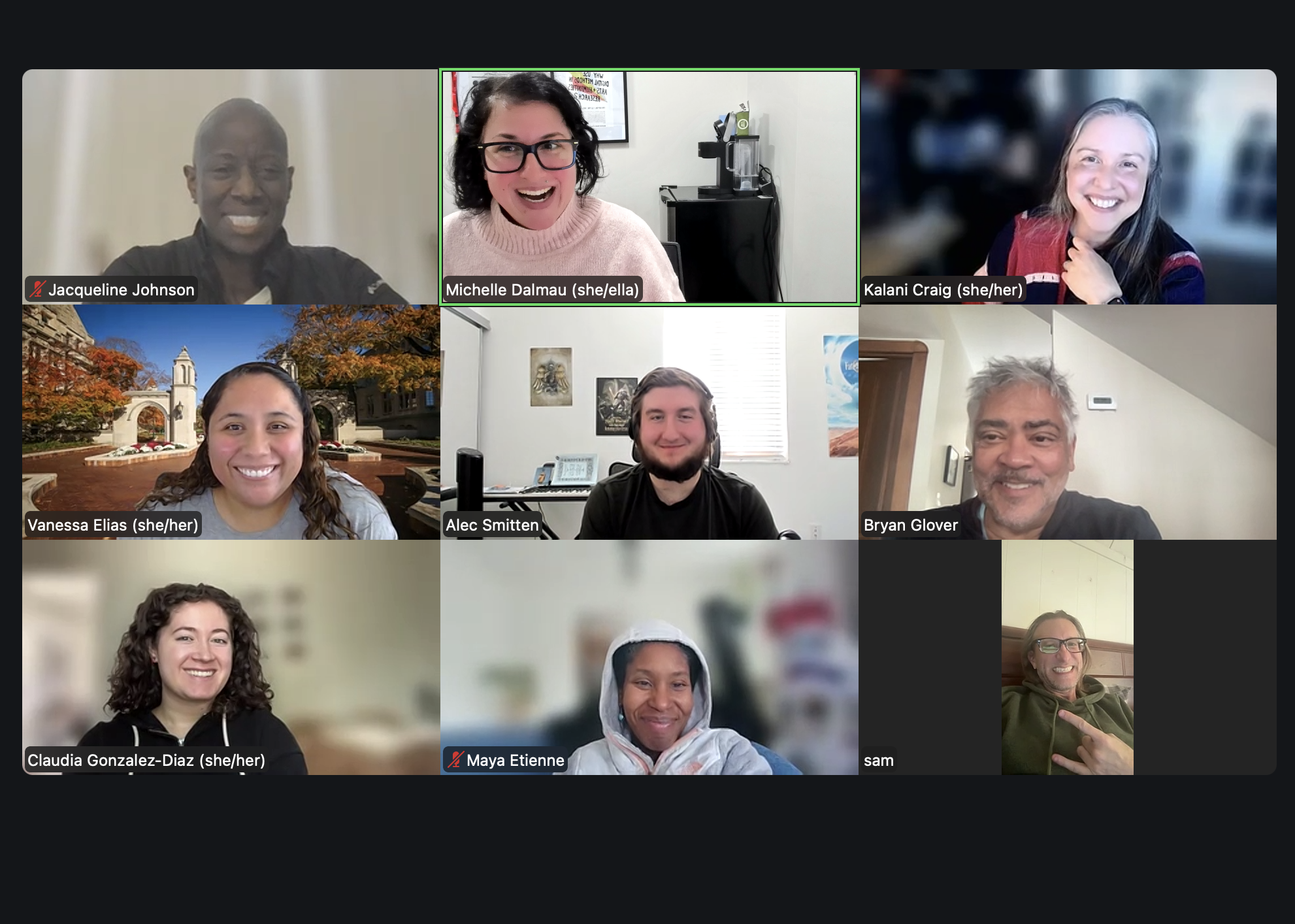 The attendees of the February 7th workshop